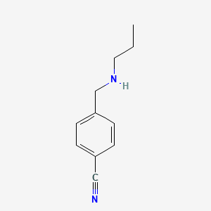 4-[(Propylamino)methyl]benzonitrile