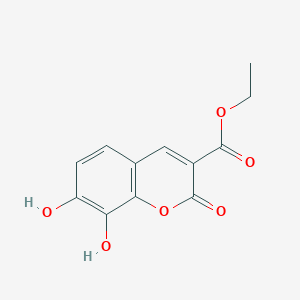 molecular formula C12H10O6 B3285736 Ethyl 7,8-dihydroxy-2-oxo-2H-chromene-3-carboxylate CAS No. 810676-31-4