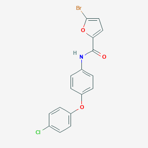 5-bromo-N-[4-(4-chlorophenoxy)phenyl]furan-2-carboxamide