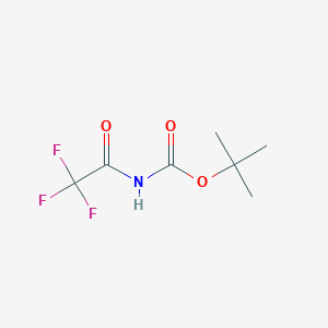molecular formula C7H10F3NO3 B3285866 tert-Butyl (2,2,2-trifluoroacetyl)carbamate CAS No. 81464-59-7