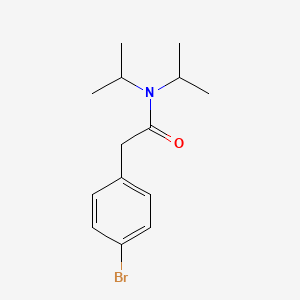 molecular formula C14H20BrNO B3285869 2-(4-bromophenyl)-N,N-diisopropylacetamide CAS No. 81467-61-0