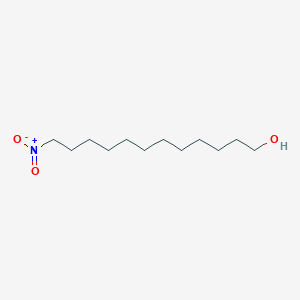 molecular formula C12H25NO3 B3285877 12-Nitrododecan-1-ol CAS No. 81541-78-8