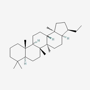 molecular formula C29H50 B3285914 17alpha(H),21alpha(H)-30-NORHOPANE CAS No. 81600-07-9