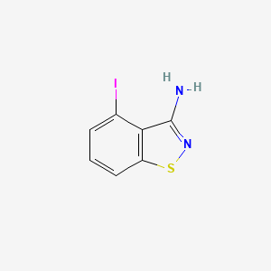 4-Iodobenzo[d]isothiazol-3-amine