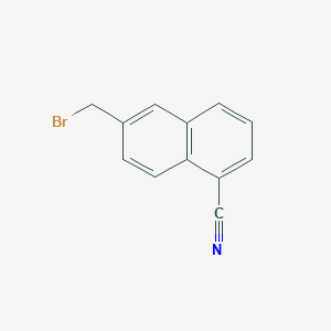6-(Bromomethyl)-1-naphthonitrile