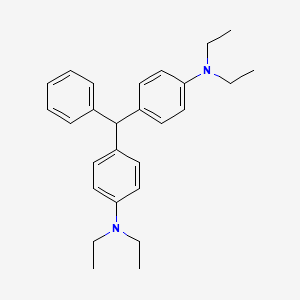 molecular formula C27H34N2 B3286111 4,4'-Benzylidenebis[N,N-diethylaniline CAS No. 82-90-6