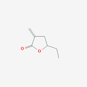 molecular formula C7H10O2 B3286208 5-Ethyl-3-methylene-dihydro-furan-2-one CAS No. 82112-60-5