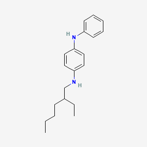 molecular formula C20H28N2 B3286254 1-[4-(Phenylamino)phenylamino]-2-ethylhexane CAS No. 82209-88-9