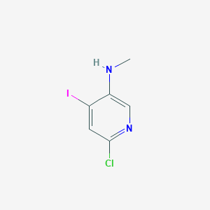 6-chloro-4-iodo-N-methylpyridin-3-amine