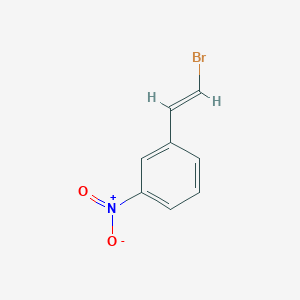 molecular formula C8H6BrNO2 B3286408 1-(2-溴乙烯基)-3-硝基苯 CAS No. 82594-66-9