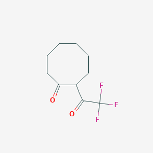 molecular formula C10H13F3O2 B3286461 2-(Trifluoroacetyl)cyclooctanone CAS No. 82734-47-2