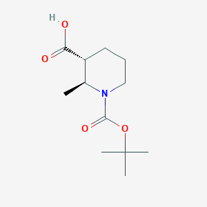 2S,3R-1-Boc-2-methyl-piperidine-3-carboxylic acid