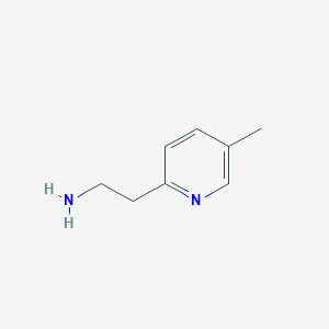 molecular formula C8H12N2 B3286569 2-(5-Methylpyridin-2-YL)ethanamine CAS No. 830348-34-0