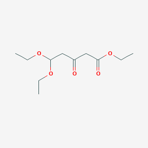 molecular formula C11H20O5 B3286606 Ethyl 5,5-diethoxy-3-oxopentanoate CAS No. 83124-88-3