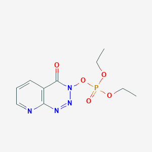 Pyrido[2,3-d]-1,2,3-triazin-4(3H)-one, 3-[(diethoxyphosphinyl)oxy]-