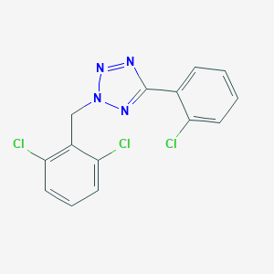 molecular formula C14H9Cl3N4 B328675 5-(2-chlorophenyl)-2-(2,6-dichlorobenzyl)-2H-tetraazole 