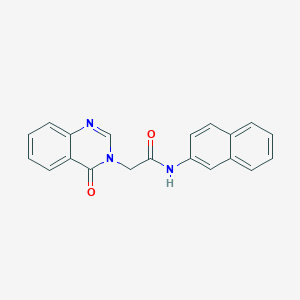 N-(2-naphthyl)-2-(4-oxo-3(4H)-quinazolinyl)acetamide