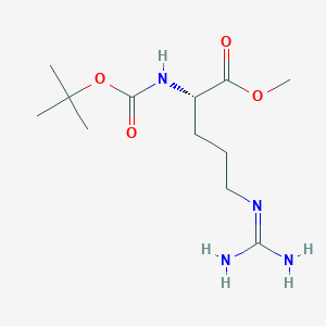 Methyl (2S)-5-(diaminomethylideneamino)-2-[(2-methylpropan-2-yl)oxycarbonylamino]pentanoate