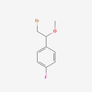 1-(2-Bromo-1-methoxyethyl)-4-fluorobenzene