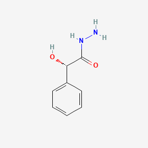molecular formula C8H10N2O2 B3287180 (2S)-2-hydroxy-2-phenylacetohydrazide CAS No. 84049-62-7
