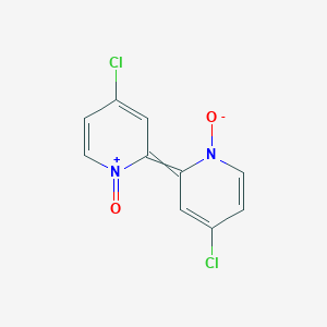 molecular formula C10H6Cl2N2O2 B3287237 4,4'-二氯-2,2'-联吡啶 N,N'-二氧化物 CAS No. 84175-08-6