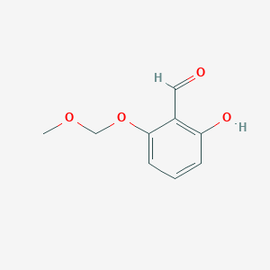 molecular formula C9H10O4 B3287294 2-Hydroxy-6-(methoxymethoxy)benzaldehyde CAS No. 84290-49-3