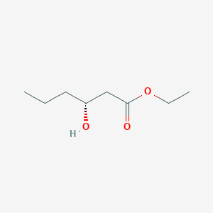 molecular formula C8H16O3 B3287301 乙酸(R)-3-羟基己酯 CAS No. 84314-29-4