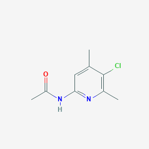 molecular formula C9H11ClN2O B3287339 N-(5-Chloro-4,6-dimethylpyridin-2-yl)acetamide CAS No. 84369-60-8