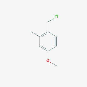 molecular formula C9H11ClO B3287488 1-(Chloromethyl)-4-methoxy-2-methylbenzene CAS No. 84658-09-3