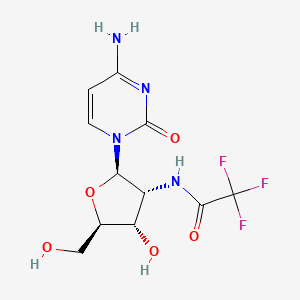 molecular formula C11H13F3N4O5 B3287511 2'-TFA-NH-dC CAS No. 84715-67-3