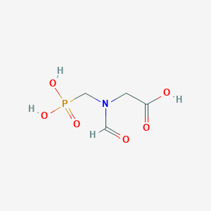 molecular formula C4H8NO6P B3287729 N-甲酰基-N-膦酰甲基甘氨酸 CAS No. 84767-96-4