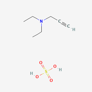 2-Propyn-1-amine, N,N-diethyl-, sulfate