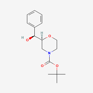 (S)-tert-Butyl 2-((S)-hydroxy(phenyl)methyl)morpholine-4-carboxylate