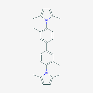 molecular formula C26H28N2 B328776 1-[4'-(2,5-dimethyl-1H-pyrrol-1-yl)-3,3'-dimethyl[1,1'-biphenyl]-4-yl]-2,5-dimethyl-1H-pyrrole 