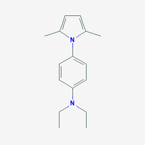 4-(2,5-dimethyl-1H-pyrrol-1-yl)-N,N-diethylaniline