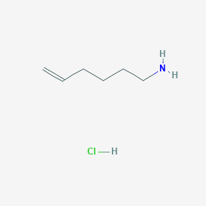 molecular formula C6H14ClN B3287886 5-Hexen-1-amine hydrochloride CAS No. 848650-01-1