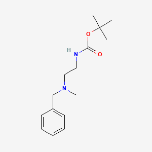 molecular formula C15H24N2O2 B3287970 叔丁基 2-(苄基(甲基)氨基)乙基氨基甲酸酯 CAS No. 849472-99-7