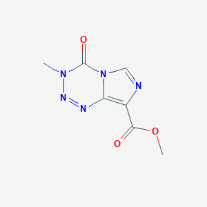 Methyl 3-methyl-4-oxo-3,4-dihydroimidazo[5,1-d][1,2,3,5]tetrazine-8-carboxylate