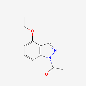 Ethanone, 1-(4-ethoxy-1H-indazol-1-yl)-