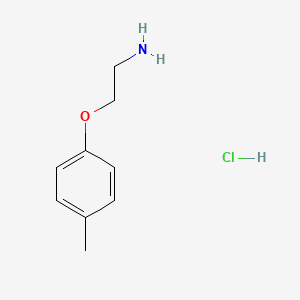 molecular formula C9H14ClNO B3288110 2-(p-Tolyloxy)ethanamine hydrochloride CAS No. 850421-15-7