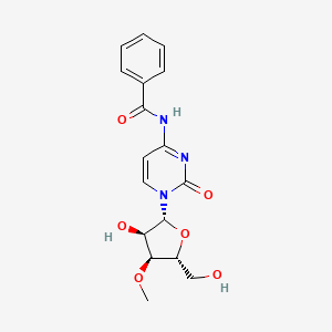 molecular formula C17H19N3O6 B3288127 Cytidine, N-benzoyl-3'-O-methyl- CAS No. 85079-03-4