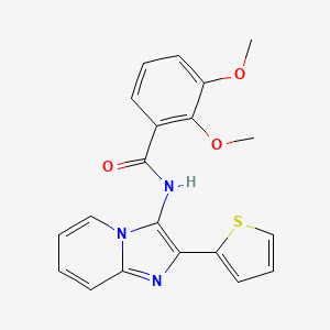 2,3-Dimethoxy-N-[2-(thiophen-2-YL)imidazo[1,2-A]pyridin-3-YL]benzamide