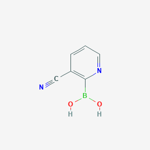 (3-Cyanopyridin-2-yl)boronic acid