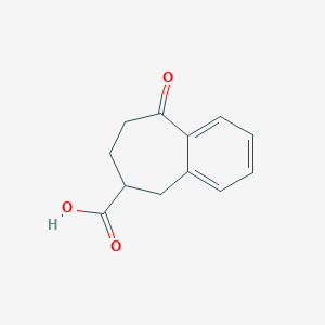 9-oxo-6,7,8,9-tetrahydro-5H-benzo[7]annulene-6-carboxylic acid
