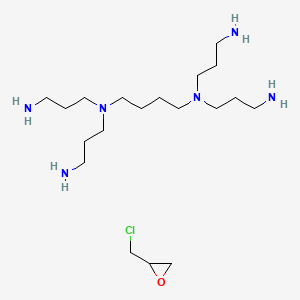 molecular formula C19H45ClN6O B3288274 Bixalomer CAS No. 851373-13-2