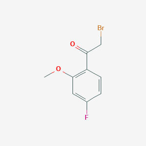 2-Bromo-1-(4-fluoro-2-methoxyphenyl)ethanone