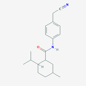 N-(4-Cyanomethylphenyl)-2-isopropyl-5-methylcyclohexanecarboxamide