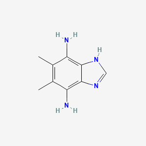1h-Benzimidazole-4,7-diamine,5,6-dimethyl-
