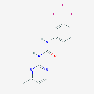 1-(4-Methylpyrimidin-2-yl)-3-[3-(trifluoromethyl)phenyl]urea