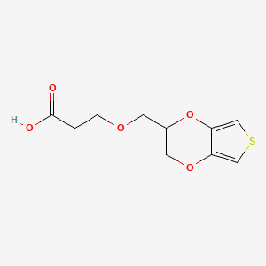 3-((2,3-Dihydrothieno[3,4-b][1,4]dioxin-2-yl)methoxy)propanoic acid